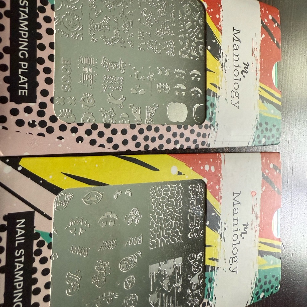 Maniology Nail Stamping Plate Halloween Set